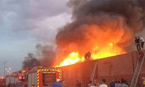 Incendio en depósito con boletas de voto en Iraq Incendio en depósito con boletas de voto en Iraq antes de un nuevo recuento
